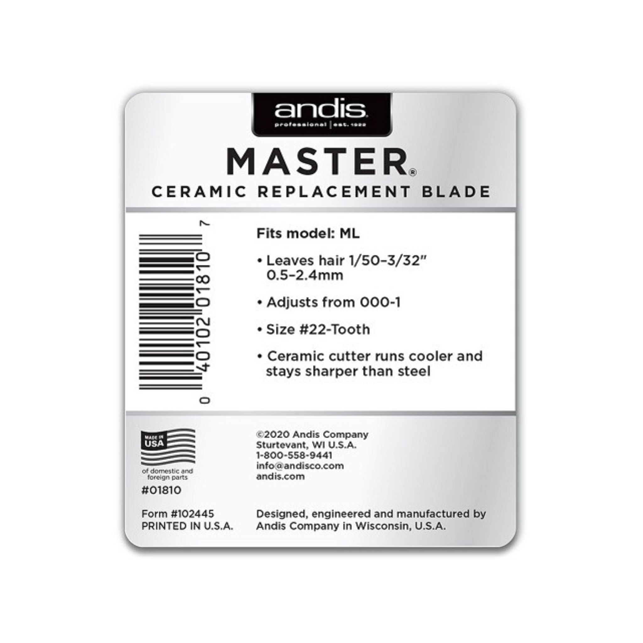Master Clipper - Ceramic Replacement Blade